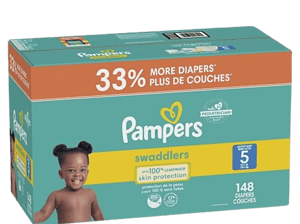 Image of Pampers Swaddlers size 5