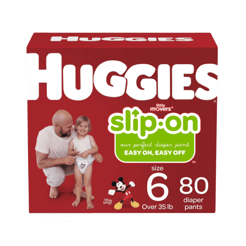 Huggies Slip-on Size 6 - Little Movers 100 Count