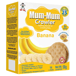 Mum-Mum Crawler Banana Teething Biscuits