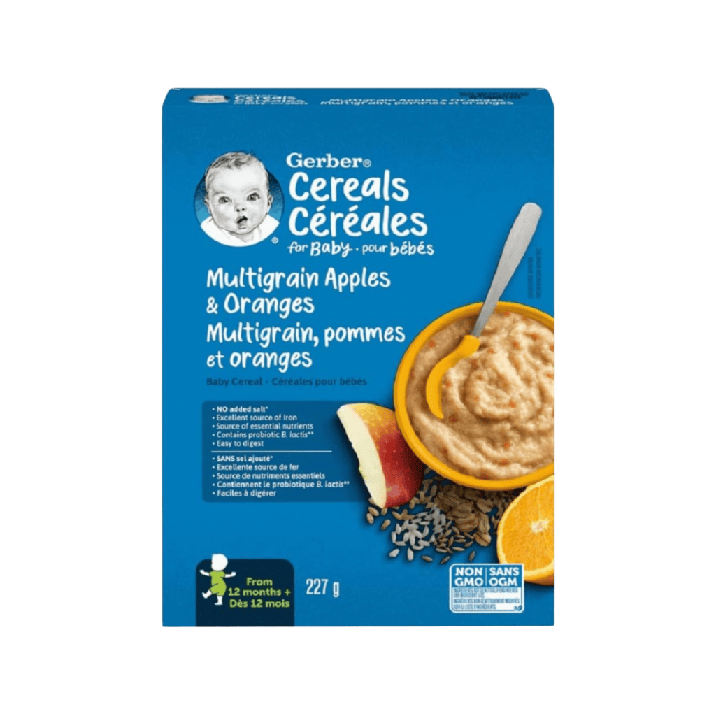 Gerber Cereals Multigrain Apples & Oranges