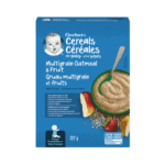 Gerber Cereal Multigrain Oatmeal & Fruits