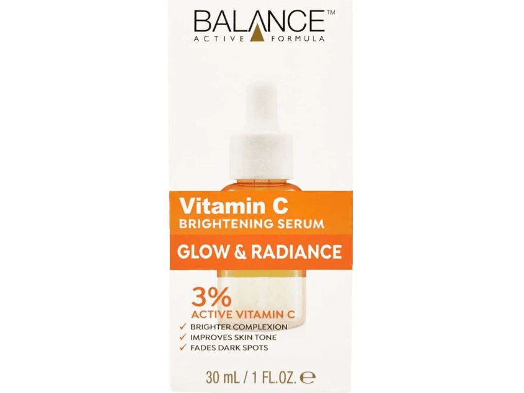 Balance 3% active vitamin c brightening serum glow & radiance