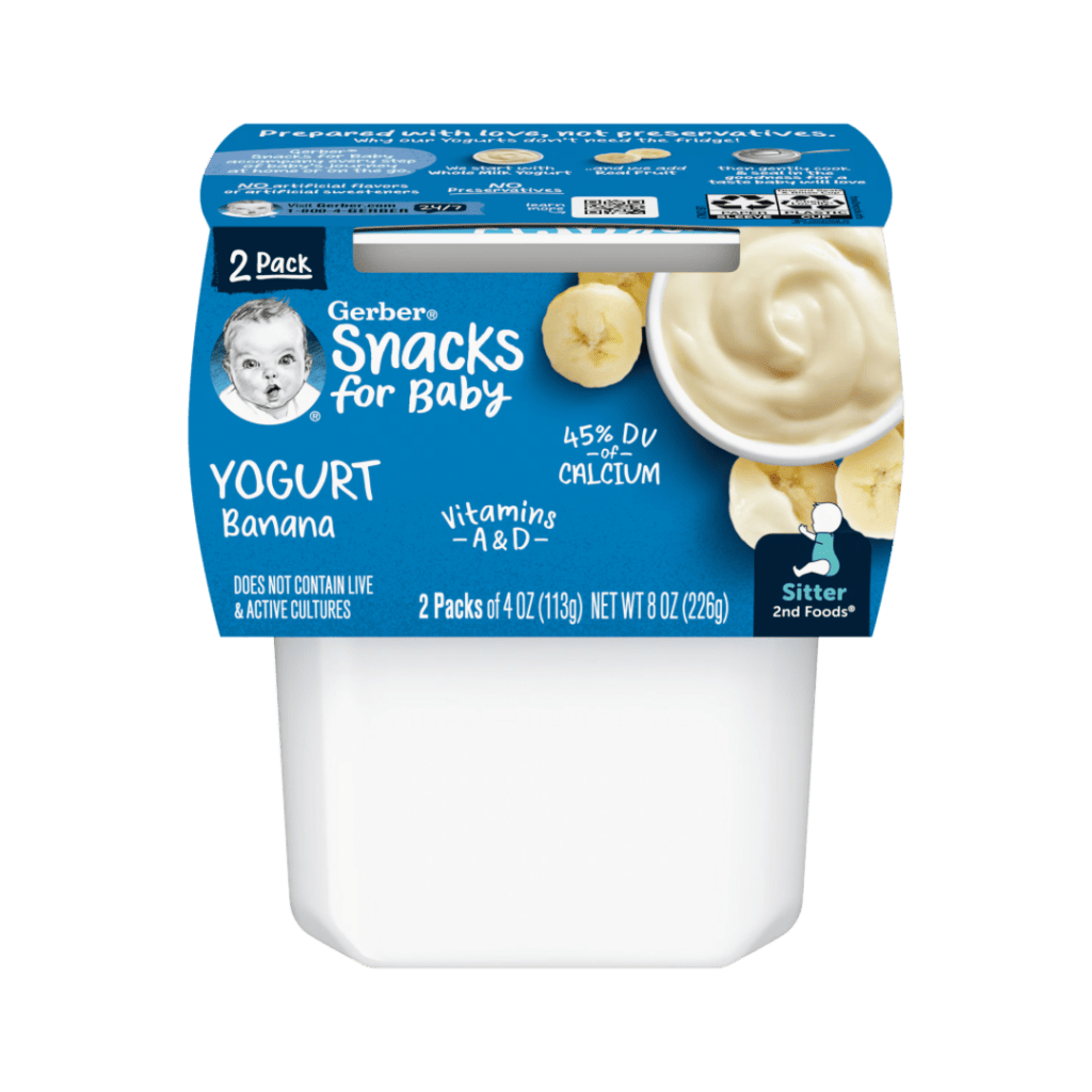 Gerber Yogurt Banana Snack