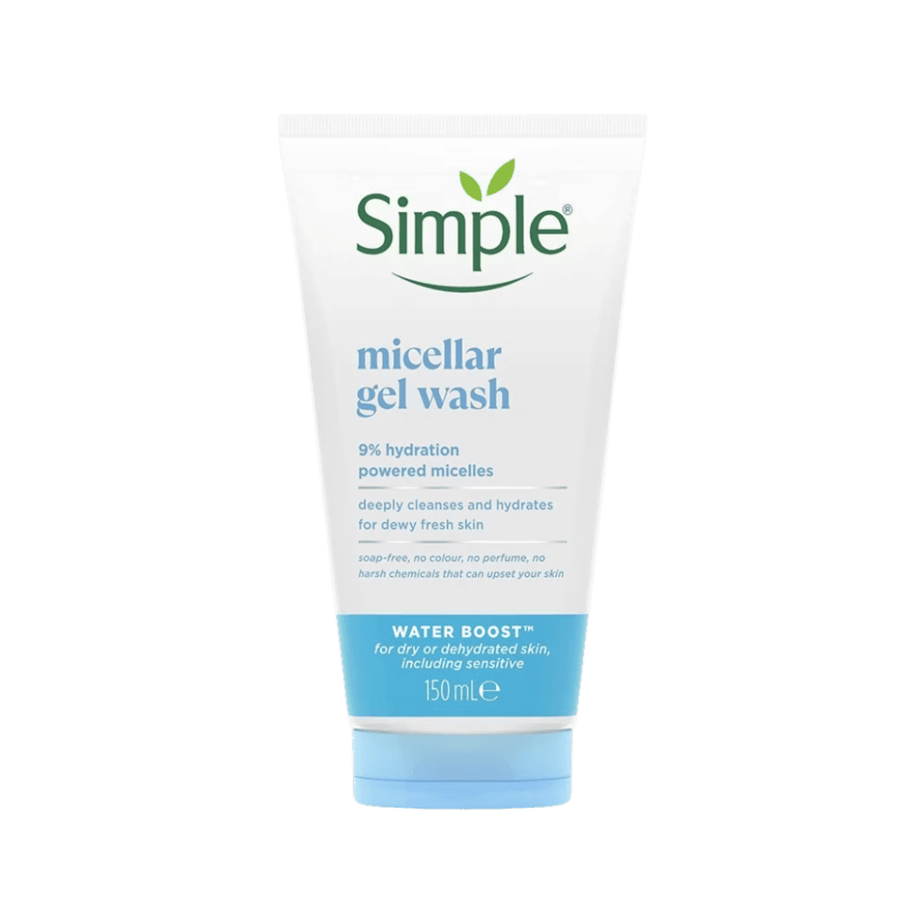 Simple Micellar Gel Wash Water Boost